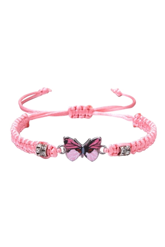 Handwoven Couple Bracelet Silk Thread Adjustable Male Female Friends Birthday Gift Symbol Friendship Fashion Comfortable Unisex School Party Wedding Unique Card 1set