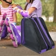 thumbnail image 1 of Xecvkr Ice Skating Roller Skate Shoe Bag Thickened Shoulder Backpack Double Carry Storage Large 14.96x14.17x9.84in Multiple Colors Children Adult 1Pc, 1 of 6