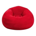thumbnail image 1 of Xecvkr Inflatable Lazy Football Sofa Single Person Soft Entertainment Stool Air Couch Quick Setup Portable for Home Living Room Bedroom Dorm 1pc, 1 of 2