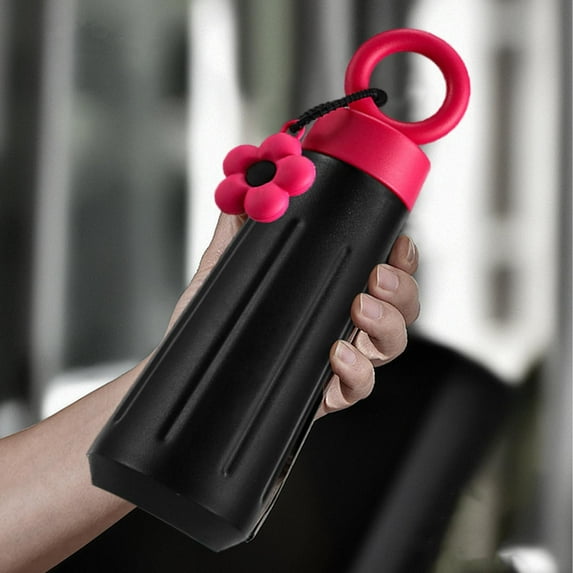 Xecvkr Insulated Cups 316 Stainless Steel Insulated Tumbler with Handle 20oz Vacuum Flask for Hot and Cold Drinks Portable Sports Water Bottle