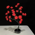 thumbnail image 1 of Xecvkr LED Rose Tree Lamp with 24 Flowers, Battery or USB Powered, Adjustable Branches, Warm White Light, for Home Decoration, Gift, Party, Night Light, 1 of 1