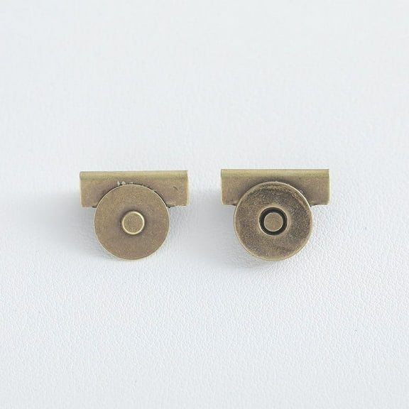 Xecvkr Magnetic Snaps Purse Bag Fastener Clasp Button Replacement Kit Sewing Strong Magnet Hidden Closure Secure Durable 1 Pair