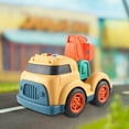 thumbnail image 1 of Xecvkr Mini Sound Light Engineering Car Toy Excavator Cement Truck Realistic Simulation with Music Lights Push Play 8.26x6.69x4.92in for Toddlers 1 Piece, 1 of 6