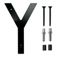 thumbnail image 1 of Xecvkr Modern Floating House Number Acrylic Alphabet Personalized Durable Outdoor Door Sign Full Perforation Weatherproof Easy Install 1 Set 6in, 1 of 1