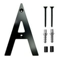 thumbnail image 1 of Xecvkr Modern Floating House Number Acrylic Alphabet Personalized Durable Outdoor Door Sign Full Perforation Weatherproof Easy Install 1 Set 6in, 1 of 1