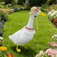 thumbnail image 1 of Xecvkr Rustic Porch Goose Clothes Costume Outdoor Patio Ornament Adjustable Design Durable Material Multi Scene Application Theme Party Accessories 1 Pack Red, 1 of 6