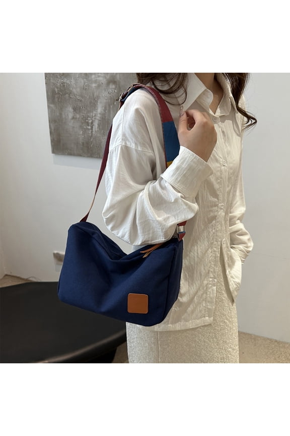 Shoulder Bags Fashion Women's Casual Shoulder Bag Handbag Messenger Purse Multi-Style Wallet Adjustable Strap Tote Work Shopping Dark Blue