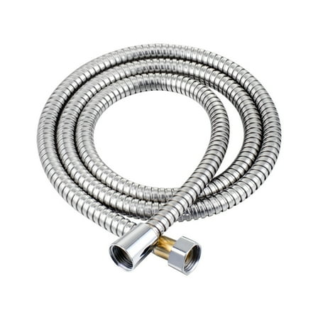 Xecvkr Shower Hose Extra Long Handheld Brass Core Flexible Anti Kink High Pressure Universal Bathroom Fixture Easy Install with Washers 79in 2m 1pc