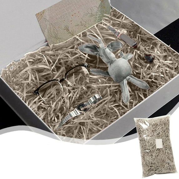 Xecvkr Shredded Paper Decorative Gift Filler Multicolor Wedding Candy Birthday Packaging Soft Wrapper Box Cushion Craft Essential 1 Pack