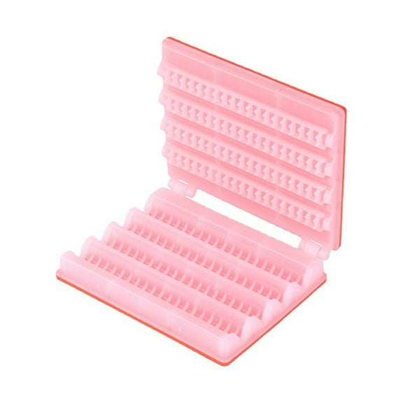 Xecvkr Skewer Threading Tool Quick Food Prep BBQ Kebab Hand Saver 4 Step Fast Loader Ergonomic Handle Versatile Culinary Cooking Accessory Kitchen Gadget 1 Piece Pink