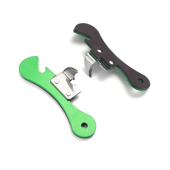 Xecvkr Stainless Steel Bottle Opener Can Opener Beer Soda Tin Cutter Key Multipurpose Easy Clean Strong Hygiene Durable Fashionable Kitchen Bar 1 Piece Green