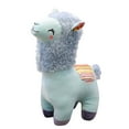 thumbnail image 1 of Xecvkr Stuffed Animals Cute Llama Plush Doll 25cm Stuffed Sheep Animal Toy Soft Birthday Gift for Children and Adults Home Decor Blue Brown White, 1 of 1