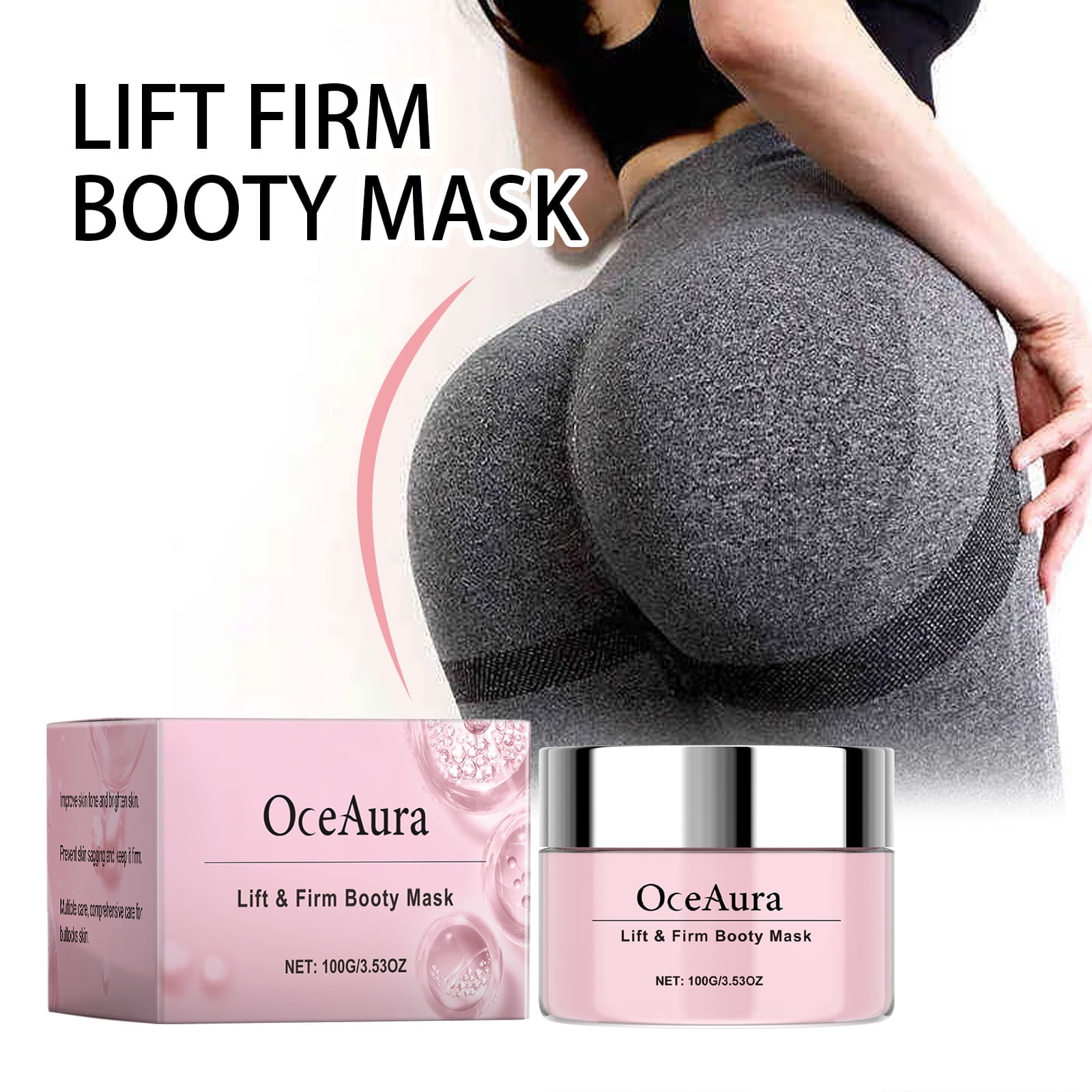 Christmas Clearance Xecvkr Uplift and Sculpt, Lifting and Firming Hip Cream for Tightening, Hydrating, and Body Shaping - 100g of Rejuvenating Power to Smooth Out Lines, Enhance Elasticity, and Impro