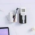 thumbnail image 1 of Xecvkr Wall Mounted Remote Control Storage Box Self Adhesive No Drill Organizer Universal Bedroom Office Car Desk 10x6.3x4cm 1pc, 1 of 2