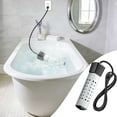 thumbnail image 1 of Xecvkr Water Heater 2000W Stainless Steel Quick Heating Immersion Portable Safety Bath Tub Bucket Outdoor Pool Appliance 1 Count, 1 of 5