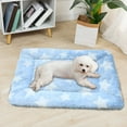 thumbnail image 1 of Xecvkr Winter Warm Pet Bed with Soft Plush Surface, 30x40cm Reversible Dog Cat Mat, Machine Washable Non-Slip Pad, Multicolor, 1 of 6