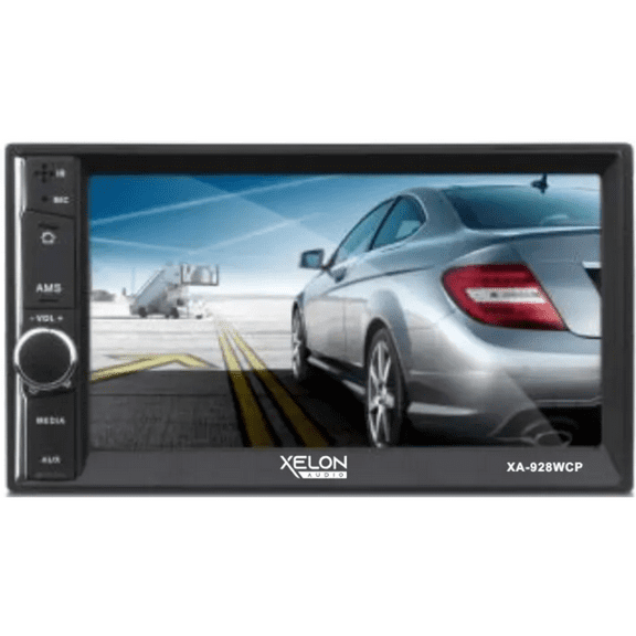 Xelon Audio XA-928WCP 2-DIN In-Dash Car Multimedia Receiver w/ 6.5" Touchscreen