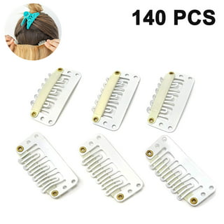 60pcs Metal Wig Clips Wig Hair Extension Clips Wig Snap Clips Wig  Accessories Clips 