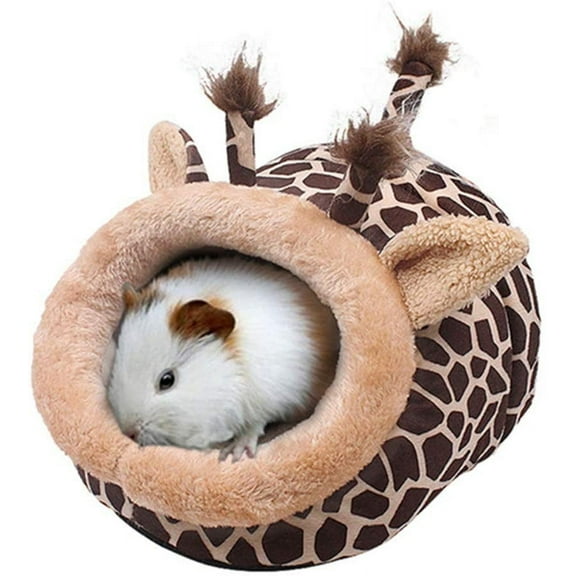 Xelparuc Chinchilla Hedgehog Guinea Pig Bed Accessories Cage Toys Bearded Dragon House Hamster Supplies Habitat Ferret Rat