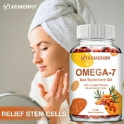 Xemenry Omega-7 - Sea Buckthorn Oil - Anti-Aging, Support Hair, Skin & Nail Health (30/60/120pcs)