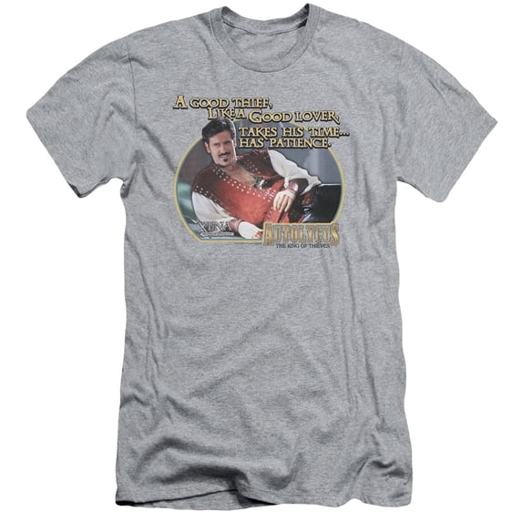 Xena Warrior Princess Action TV Series A Good Thief Adult Slim T-Shirt Tee