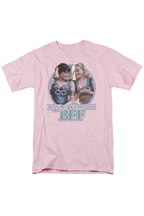 Xena: Warrior Princess Men's Bff T-shirt Small Pink