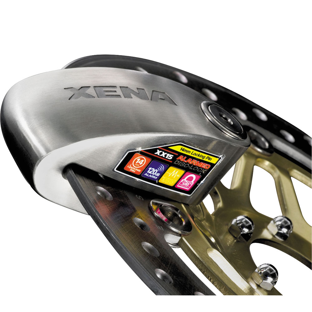 Xena Security XX-15 Series Disc Lock Alarm Stainless Steel