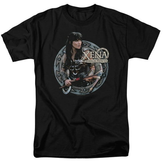 Xena The Warrior Adult 18/1 T-Shirt Black