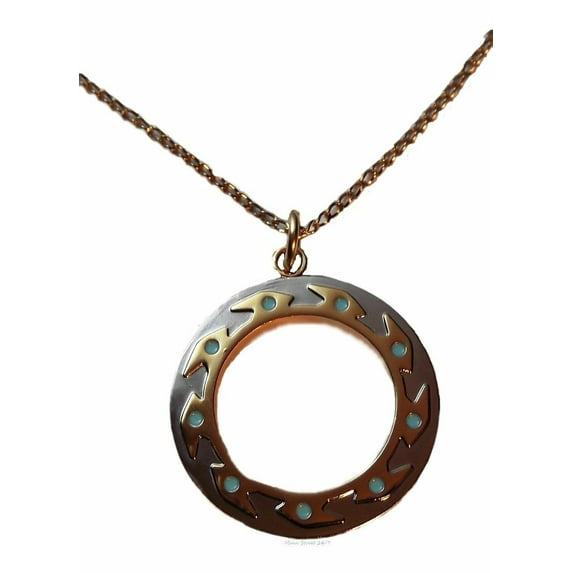 Xena Warrior Princess Chakram Metal w/Enamel Finish Pendant