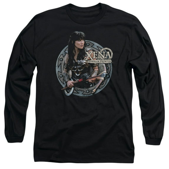 Xena: Warrior Princess Men's The Warrior Long Sleeve Large Black