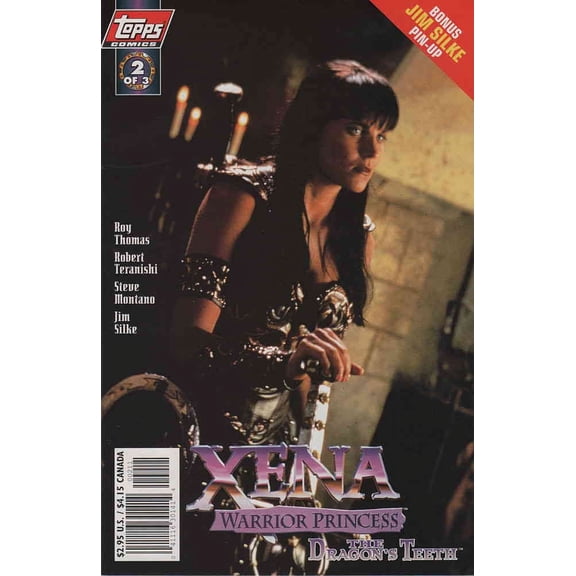 Xena: Warrior Princess-The Dragon's Teeth #2SC VF ; Topps Comic Book