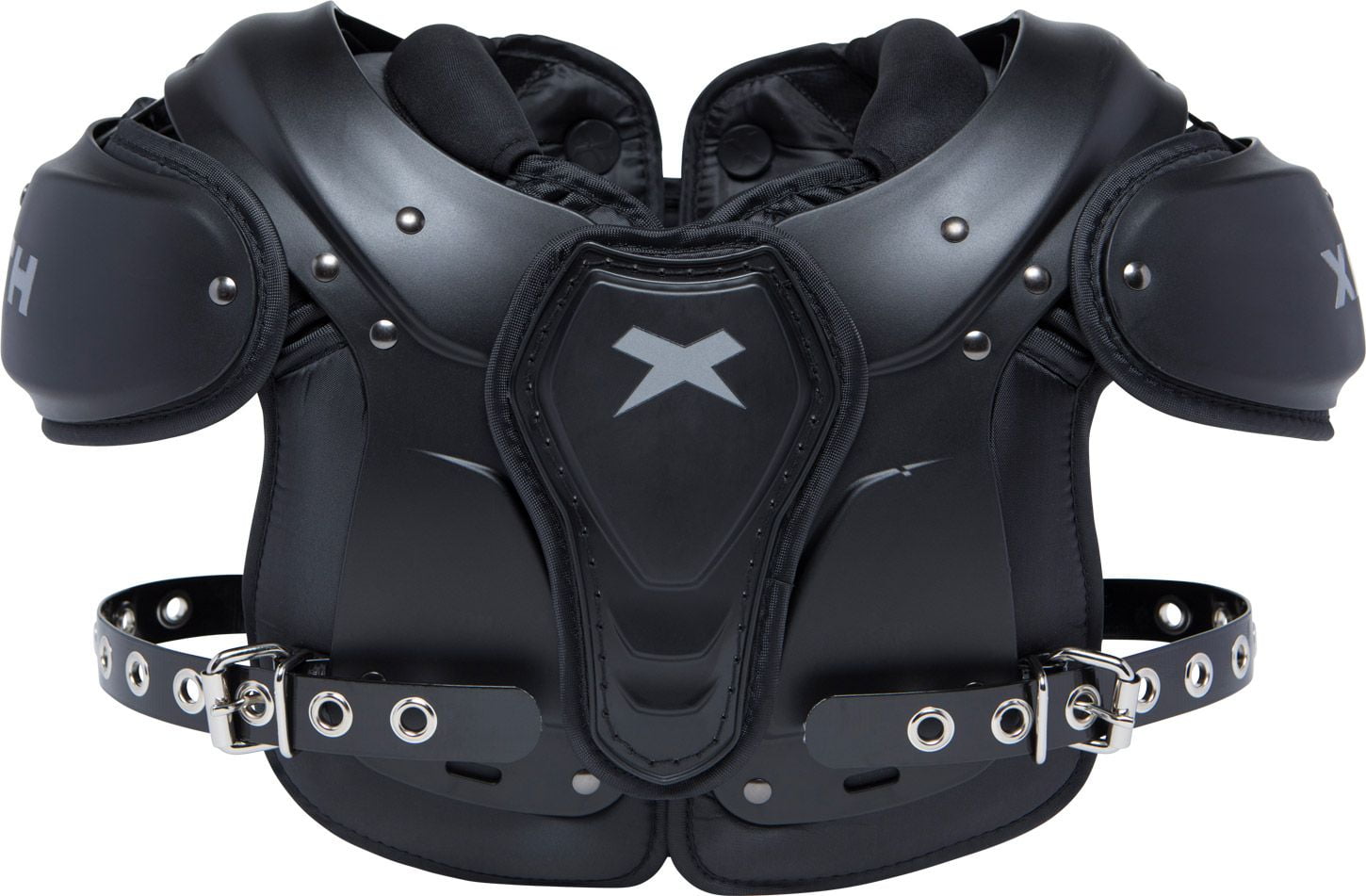 Plaque Arrière De Football Xenith Taille S (enfant) - Noire, Rembourrée, Coque Dure