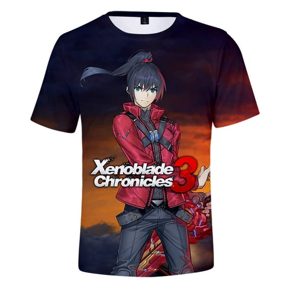 Xenoblade Chronicles 3 Merch Tee T-Shirt Spring Men/Women Street Clothes Shirt Streetwear Kawaii Tshirt