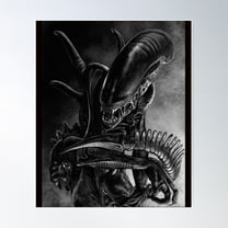 Xenomorph Poster Wall Art, Modern Wall Decor For Living Room Bedroom, 8x12 UNFRAMED