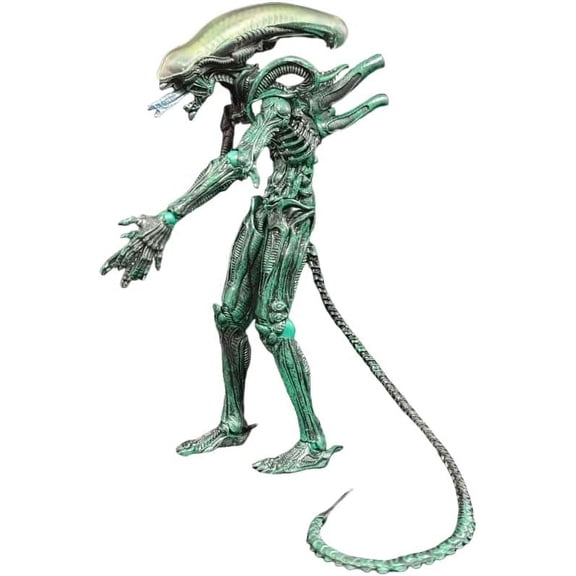 XenomorphStyle Articulated Standing Collectible Figurine, 6.3 Inch PVC Model, SciFi Creature Ornament For Desktop Display And Hobby Collection