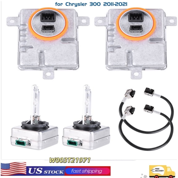Xenon Ballast HID D3S Bulb Lamp Control Unit Computer Compatible for Chrysler 300 2011-2021 W003T21971