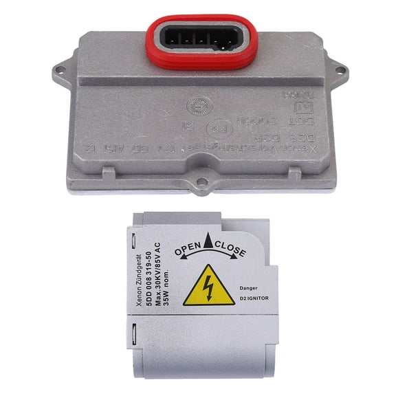 Xenon HID Headlight Ballast Unit with Bulb for BMW 320i 328i 335i 5 Series/7 Series X5 Z4 2002-2008, for Audi A6 A8 CLS E-Class ML GL R SLK 20023-2008, for Saab 9-3 2003-2007, OE 4E0907476 4E0941471