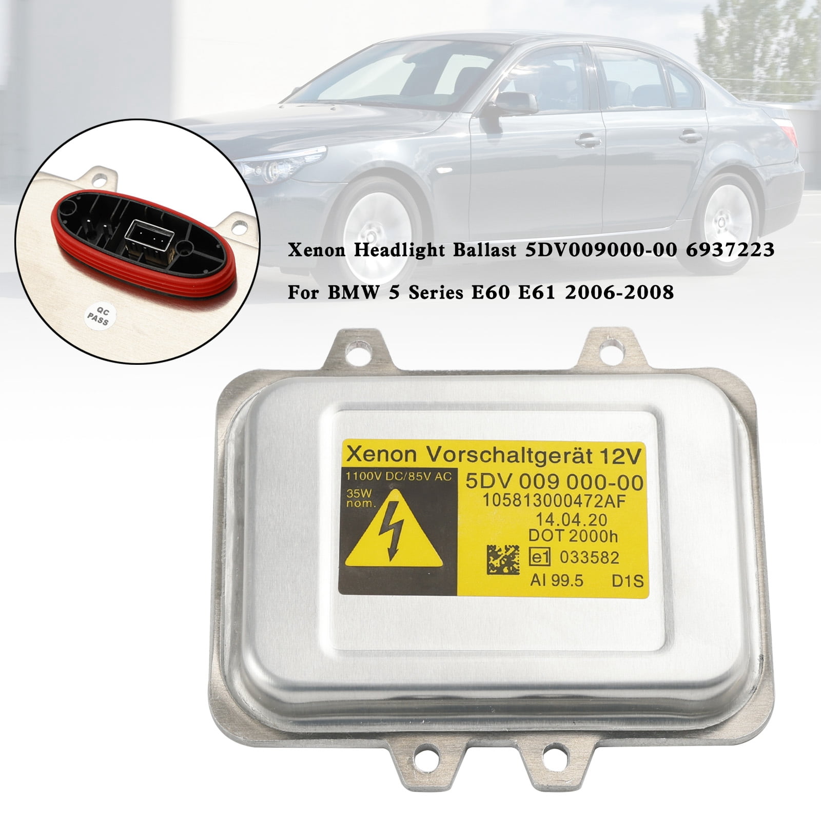 XENON HID HEADLIGHT BALLAST For BMW 5 Series E60 E61 5DV009000-00 XENON HID HEADLIGHT BALLAST For BMW 5 Series E60 E61 5DV009000-00