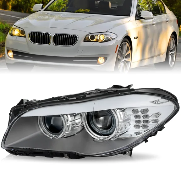 Xenon Headlight w/o AFS Left Side For 2011 2012 2013 BMW 5 Series F10 550i 528i