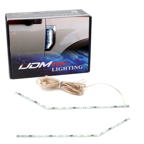 Red LED Background Illumination Kit For 2017-2022 Ford F250 F350 F450 Side Fender Emblem