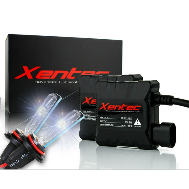 Xentec 6000K Xenon HID Kit for Jeep Compass 2011-2016 High Beam Headlight 9005 Super Slim Digital HID Conversion Lights