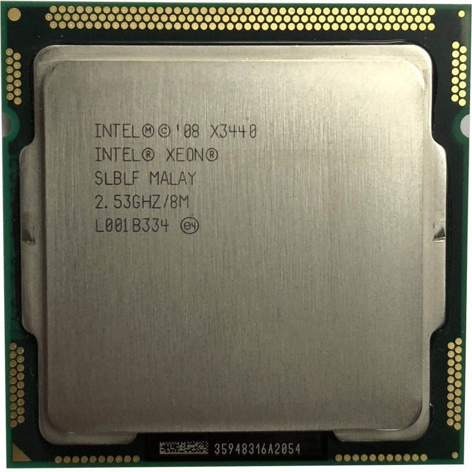 Xeon X3440 GHz Quad- Eight-Thread 95W CPU Processor 8M 95W LGA