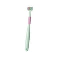 thumbnail image 1 of Xerdsx 3 Sided Autism Toothbrush Three Bristles for Special Needs Kids Soft Bristles Soft and Gentle Clean Each Tooth to Completely Cover The Toothbrush, 1 of 5