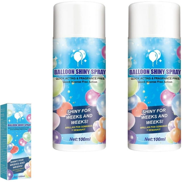 Xerdsx Balloon Shine Spray, Balloon Shiny Spray for Latex Balloons