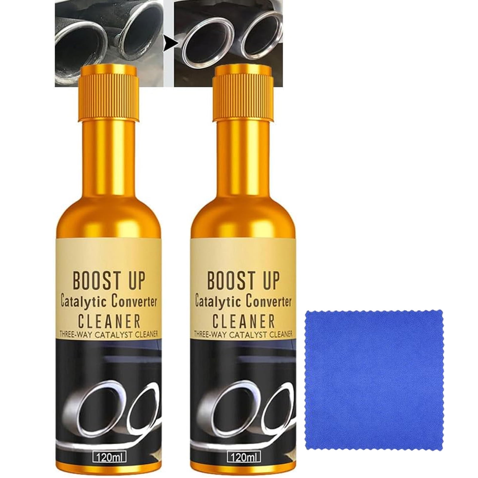 Xerdsx Catalytic Converter Cleaner for Car Engine Boost Up Oxygen Sensor The Fuel Injectors