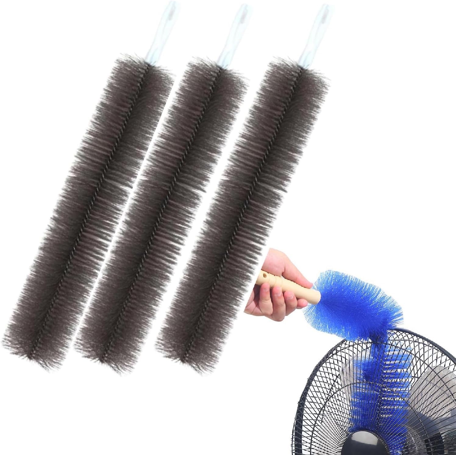 Xerdsx Flexible Fan Dusting Brush, Flexible Fan Dusting Brush (Non
