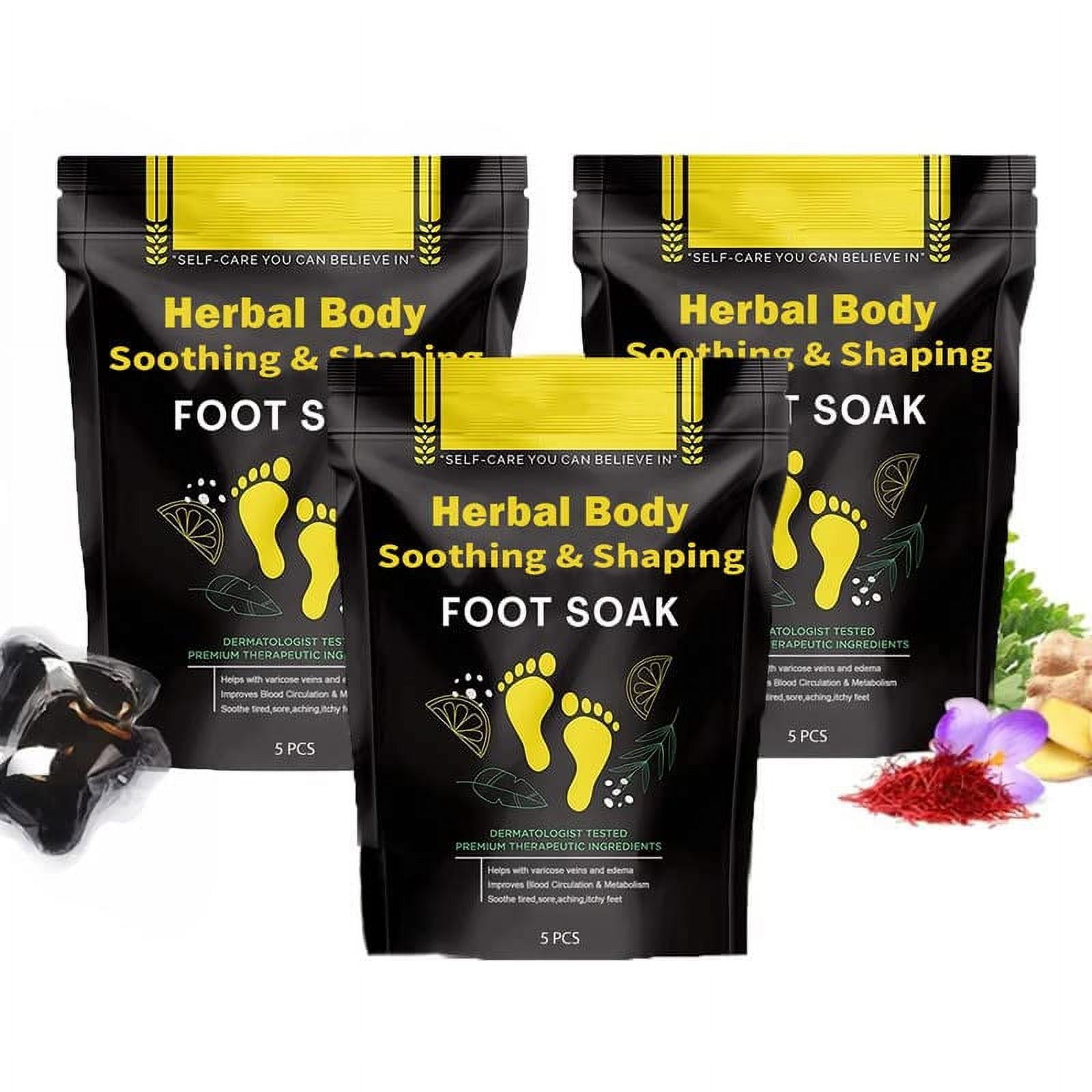 Xerdsx Herbal Detox&Shaping Cleansing Foot Soak Beads，Body Detox Foot