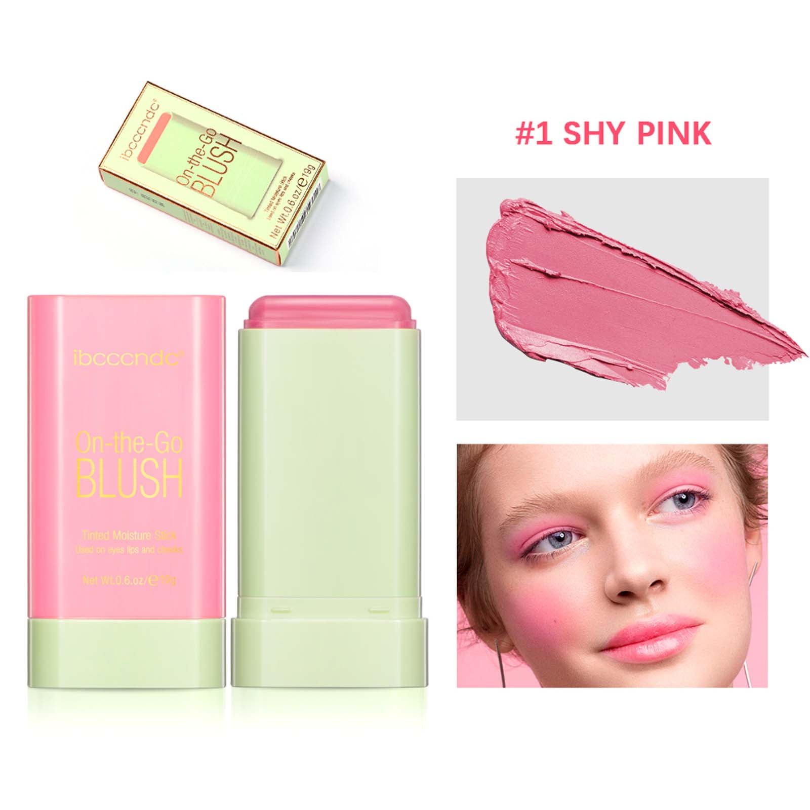 Xerdsx Multi Use Makeup Blush Stick Solid Moisturizer Stick