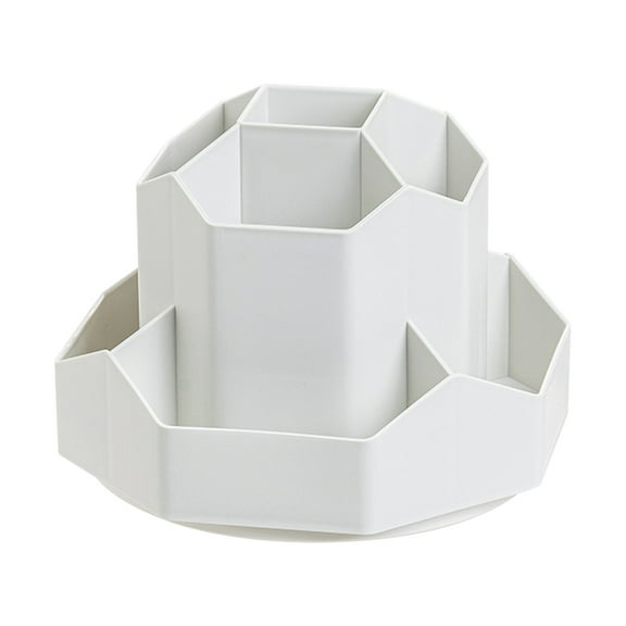 Xerdsx Rotating Pen Holder Pencil Organizers, 9 Slots 360-Degree Spinning Pencil Pen Desk Organizers, Desktop Storage Pen Organizers Stationery Supplies