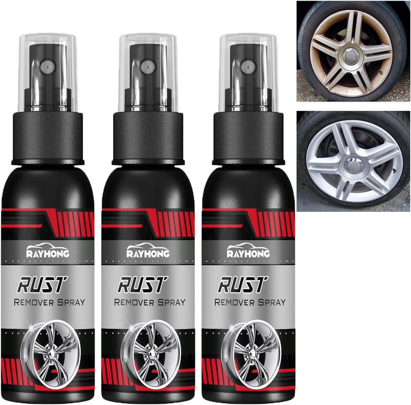 Xerdsx Rust Remover Spray for Metal,Multifunctional Metal Rust Remover